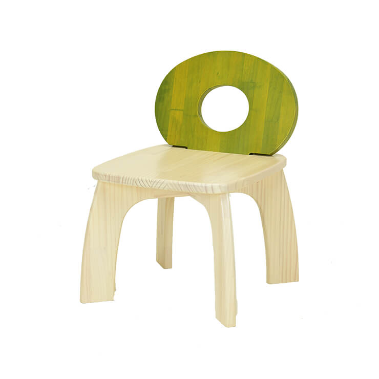 子供用椅子(サン)｜子供家具 木製 壁面玩具 保育所向け木製棚・什器